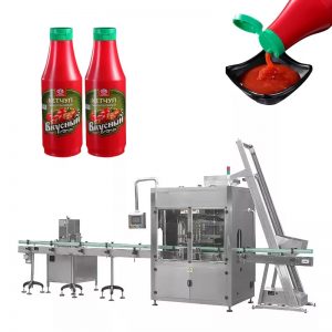 Stroj za polnjenje kečapa